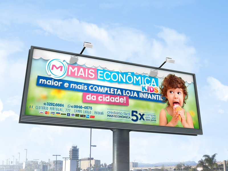 OUTDOOR . MAIS ECONÔMICA KIDS